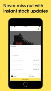 Selfridges screenshot 2