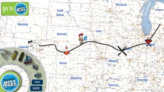 Michigan Mitt Maps RoadTripUSA screenshot 2