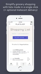 PlateJoy screenshot 2