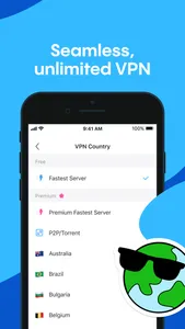 Aloha Browser: Private VPN screenshot 1