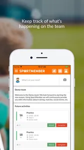 SportMember - Mobile team app screenshot 4