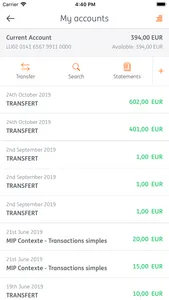 My ING Pro mobile screenshot 2