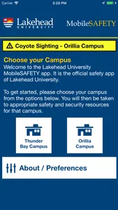 Mobile Safety - Lakehead U screenshot 0