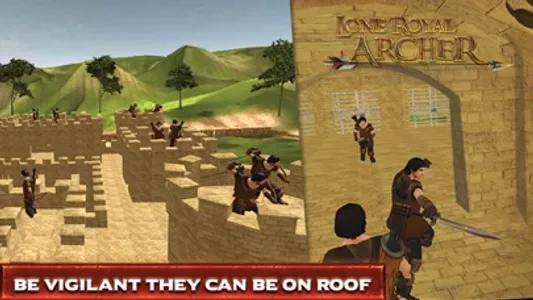 Lone Royal Archer : Free the kidnapped Princess screenshot 0