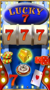 Lucky 7 - Never Lose Free Slots Born Rich Monte Carlo Machine screenshot 0