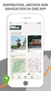 motocompano route & road trip screenshot 0