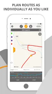 motocompano route & road trip screenshot 1