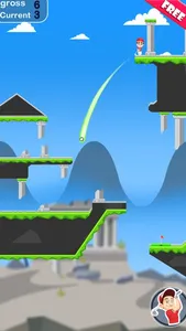 Mini Golf Center: free stickman golf screenshot 1