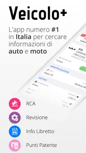 Veicolo+: info targa (no ads) screenshot 0