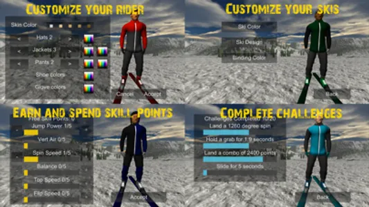 Ski Freestyle Mountain 3D screenshot 3