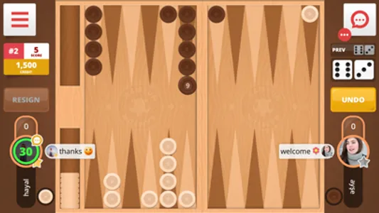 Backgammon - Online screenshot 1