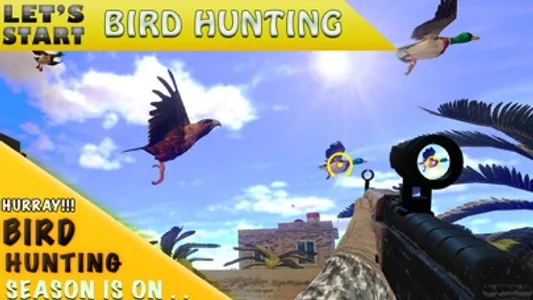 Bird Hunting Sniper Games 3d screenshot 1