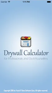 Drywall Calculator Lite screenshot 2