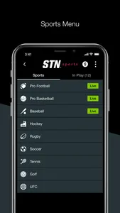 STN Sports Mobile Sportsbook screenshot 3