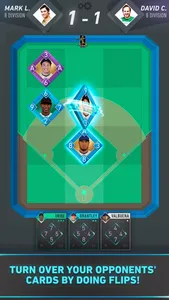 Flip Baseball: official MLBPA card game screenshot 1