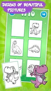 Best coloring book : Dinosaurs screenshot 2