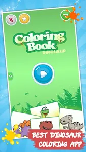 Best coloring book : Dinosaurs screenshot 4