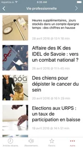 ActuSoins actualité infirmière screenshot 1