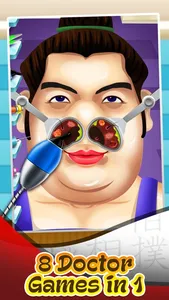 Sumo ER Emergency Doctor - Surgery Simulator & Salon Spa Care Kids Games 2! screenshot 2