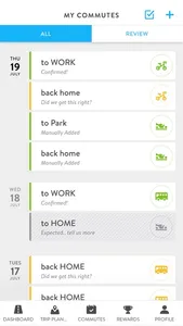 Commute Tracker by RideAmigos screenshot 5