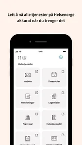 Helsenorge screenshot 3