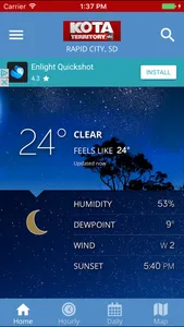 KOTA Mobile Weather screenshot 0