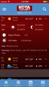 KOTA Mobile Weather screenshot 2