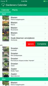 Gardeners Calendar screenshot 0