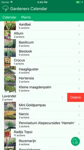 Gardeners Calendar screenshot 2