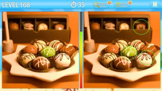 Find out differences - Foods screenshot 0