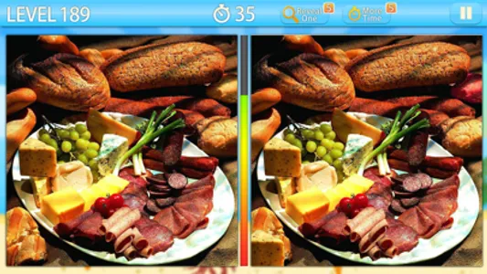 Find out differences - Foods screenshot 1