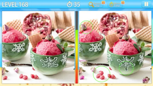 Find out differences - Foods screenshot 2