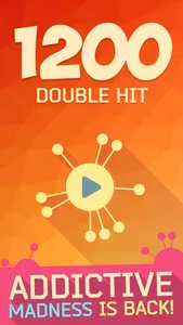 1200: Double Hit - Two Color Dots Addictive Puzzle screenshot 0