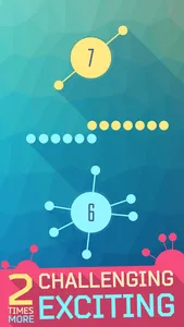 1200: Double Hit - Two Color Dots Addictive Puzzle screenshot 1