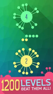 1200: Double Hit - Two Color Dots Addictive Puzzle screenshot 4