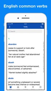 English Common Verbs screenshot 0