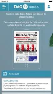 Quiosc Diari de Girona screenshot 0