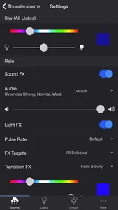 Thunderstorm for LIFX screenshot 1