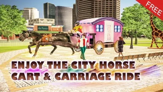 Horse Carriage 2016 Transport Simulator – Real City Horse Cart Driving Adventure screenshot 3