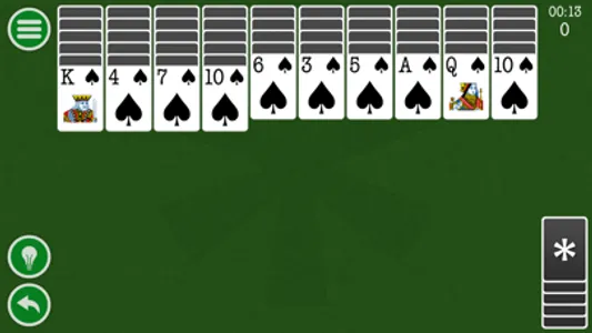 Spider Solitaire Classic Patience Game Free Edition by Kinetic Stars KS screenshot 4