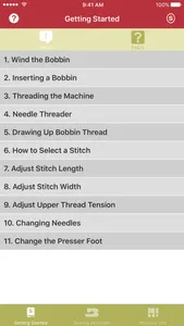 Singer Sewing Assistant screenshot 1