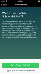 Safe School Helpline screenshot 3