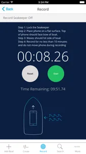 Seakeeper Sea Trial App screenshot 1
