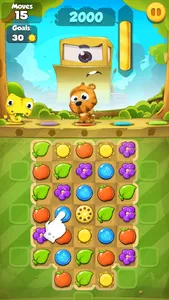 Pet Friends Line Match 3 Game: Cute Animals Adventure and Super Fun Rescue Story screenshot 0