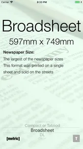 Paper Size Guide screenshot 6