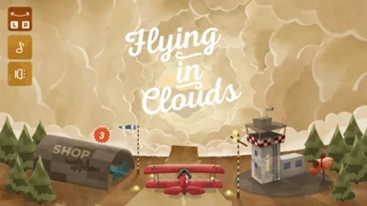 Flying in Clouds screenshot 0