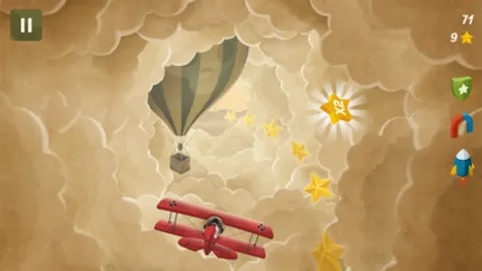 Flying in Clouds screenshot 1