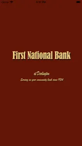 First National Bank Darlington screenshot 0