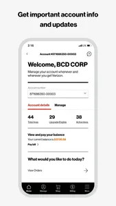 My Verizon For Business screenshot 0