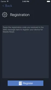 Core Mobile Reset screenshot 1